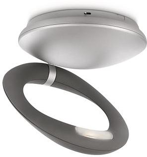 PHILIPS Flexo Anthracite Ceiling Light