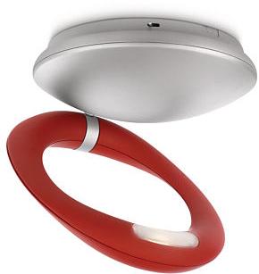 PHILIPS Flexo Red Ceiling Light