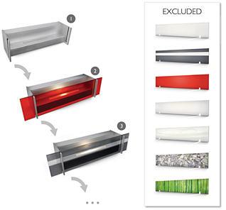 Glass PHILIPS InStyle Styletwist Wall Light