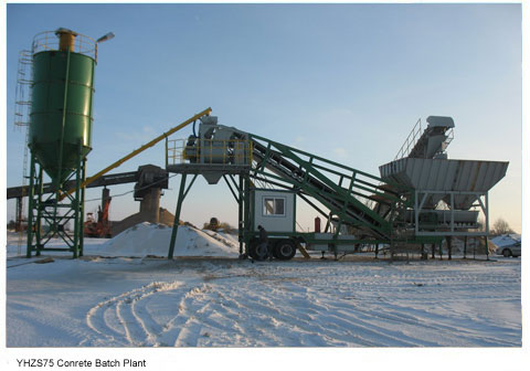 Mobile Concrete Batching Plant