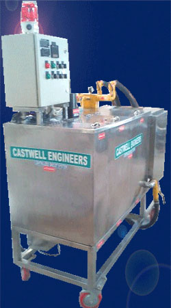 Castwell Centralised Die Coating System, For Spraying Automation, Power : 3 Phase 410 V