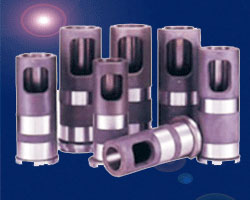 Round Polished Carbon Steel Die Casting Shot Sleeves, For Industrial, Color : Silver