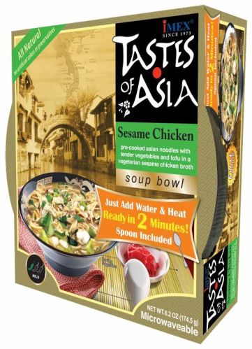 Instant Soup Bowls, Brand Name : Tastes of Asia, Certification : BRC