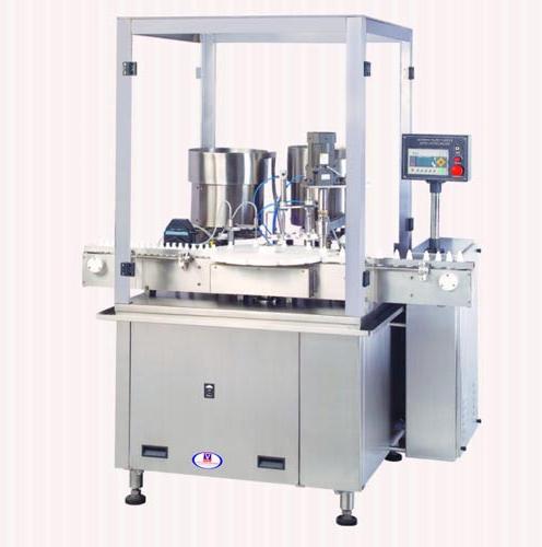 Automatic Filling, Plugging and Capping Machine