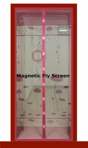 Door Mosquito Net Magnetic Window Screen, Hands Free Screen Doors