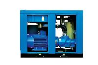 Steel Screw Air Compressor, Color : Blue