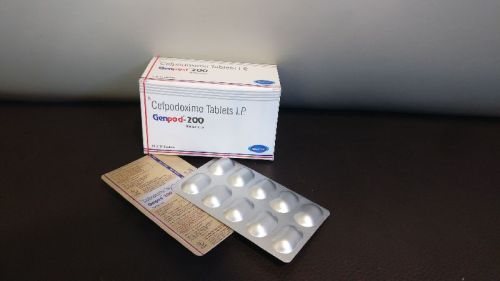 Cefpodoxime 200mg Tablets