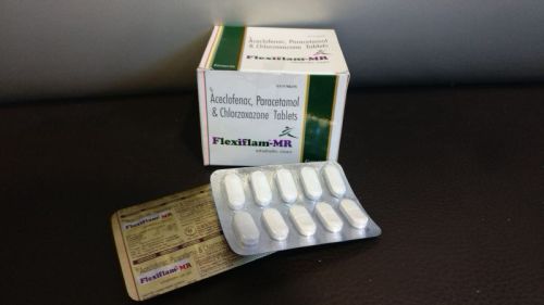 Aceclofenac Paracetamol Chlorzoxazone Tablets