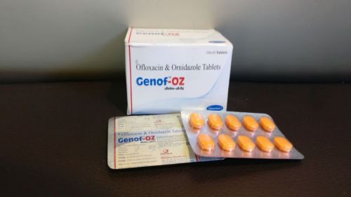Genof OZ Ofloxacin Ornidazole Tablets