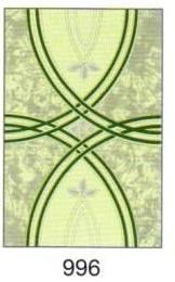 Design Ordinary Green Printed Ceramic Wall Tiles