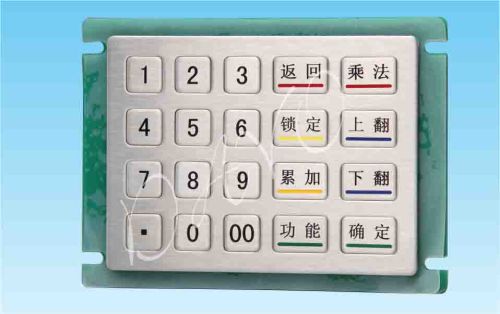Metal Non Encryption Keypad, Brand Name : DAVO