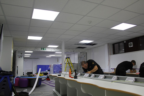 LED Panel 45w Natural White With Dali Dimmer & Emergency