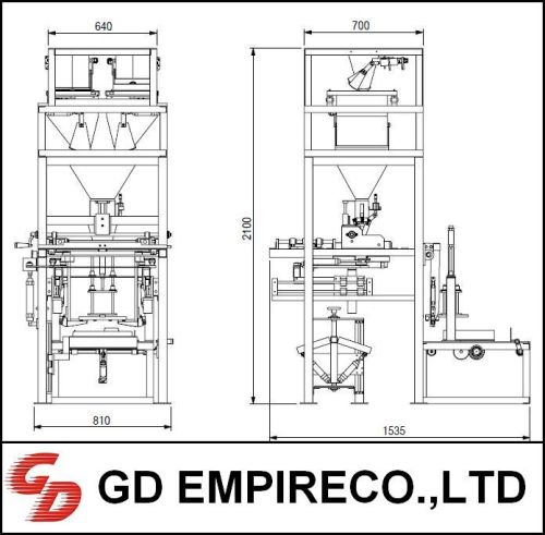 Auto Bagging Machine, Brand Name : GD EMPIRE