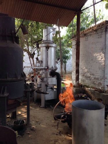 Semi Automatic Electric Urja Biomass Gasifiers, Color : Grey