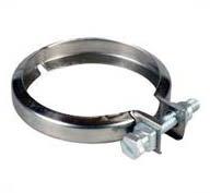 Zinc Plated Pipe Clamps, Packaging Type : Metallic Silver