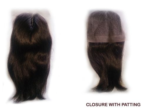RK 100% Virgin Human Hair Lace Closure, Style : Natural Wave
