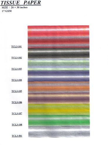 Tissue paper, Feature : High Grade Paper Used