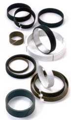 Rectangular Plastic Polished Air Compressor Wear Rings, Size : 4inch, 6inch, 8inch