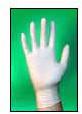 Latex surgical gloves, Length : 10-15 Inches