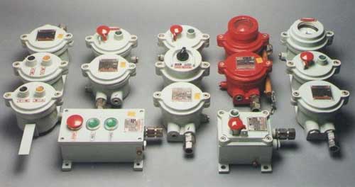 Flameproof Weatherproof Push Button