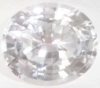 WS-6 White Sapphire Stone