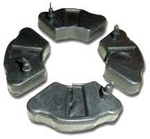 Black Automotive Rubber Damper, For Application Automobile, Feature : Durable