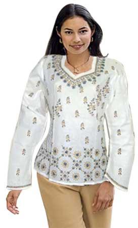 Chikankari Kurti (lc 80)