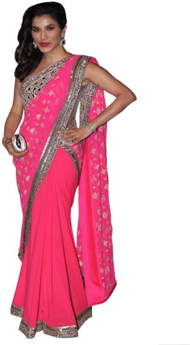 Pink Saree, Gender : Women