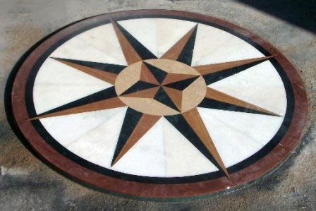 Compass Design Table Tops
