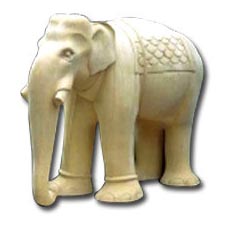 Sandstone Elephant, Feature : Handmade