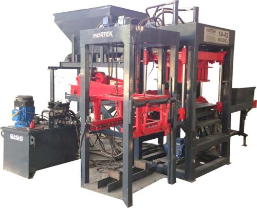 Concrete Hollow Block Making Machine, Power : 38 Hp