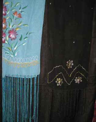Brush Print Stole