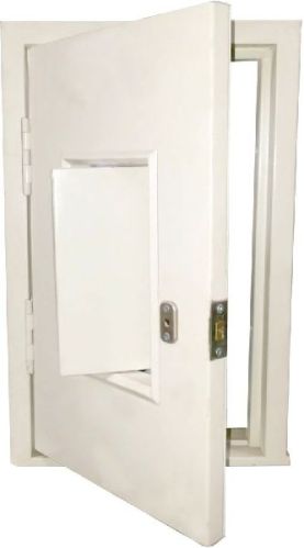 SERVICE WINDOW METAL DOOR