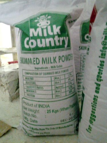 Skimmed milk powder, Packaging Type : White