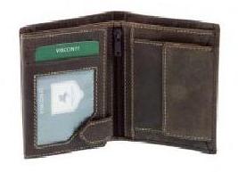 Mens Leather Wallet, Overall Dimension (LXBXH) : 9 X 11 Cm