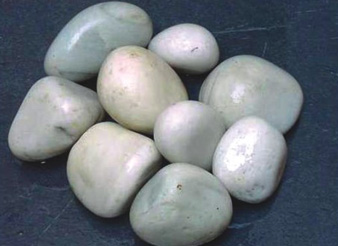 White Garden Landscape Pebblestone