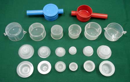 Inner Plugs, Measuring Cups and Pourers