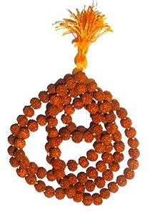 FIVE MUKHI RUDRAKSHA MALA SIX MM