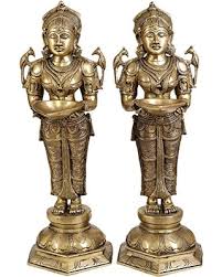 Lakshmi Brass Statue