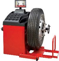 Stainless Steel Wheel Balancing Machine, Color : Red, Black