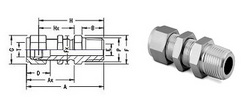 Bulkhead Male Connector