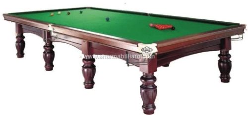 Snooker Tables Steel Cushions, Color : Brown