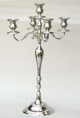 Canedabra Aluminium Candelabra