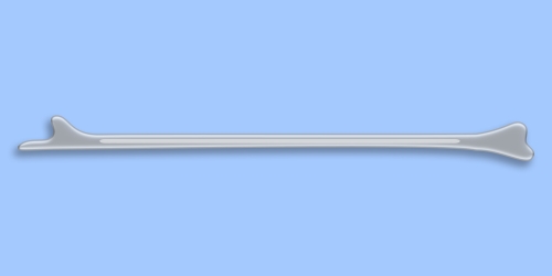 PAS Plastic Ayre\'s Spatula