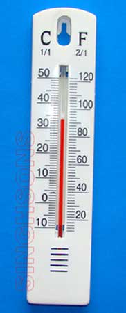 Thermometer On Plastic Base