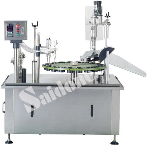 Rotary Turnplate Filling Machine, Capping Machine