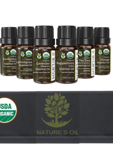TOP ESSENTIAL OIL AROMATHERAPY STARTER KIT