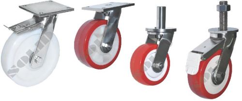 Medium Duty Stainless Steel Caster Wheels
