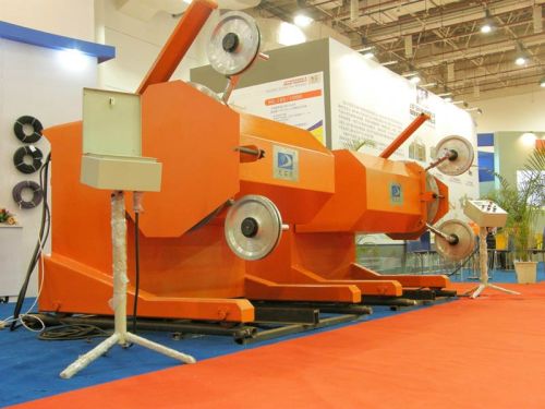 Skystone Tsy55g Diamond Wire Saw Machine