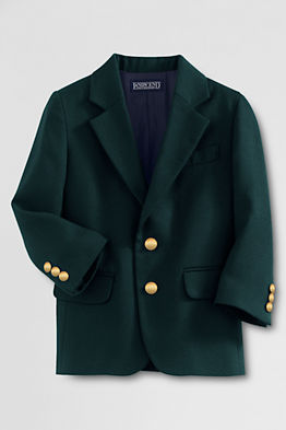 School Blazer, Color : Green